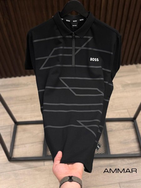بلوزة BOSS قبة فنش أصلي
